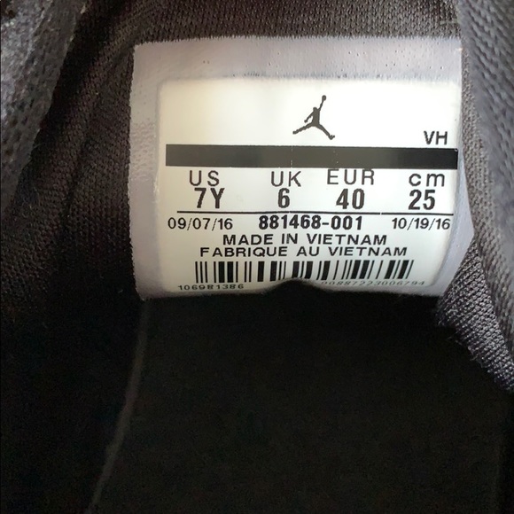 Nike Jordan Formula 23 Athletic Shoe size 7 - Picture 6 of 8